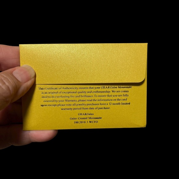 Moossanite 4.CT D Color Earrings Round Brilliant GRA Certified Rhodium $1050 - Picture 10 of 12